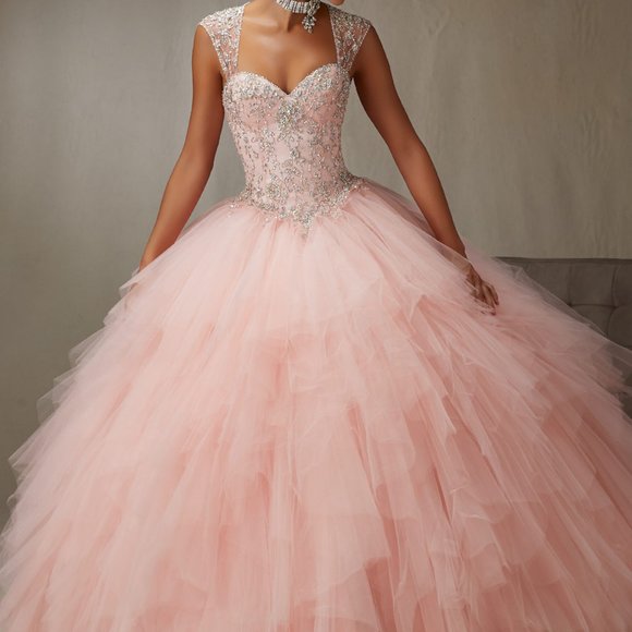 Light Purple Tulle Fairy Gown - Picture 7 of 11